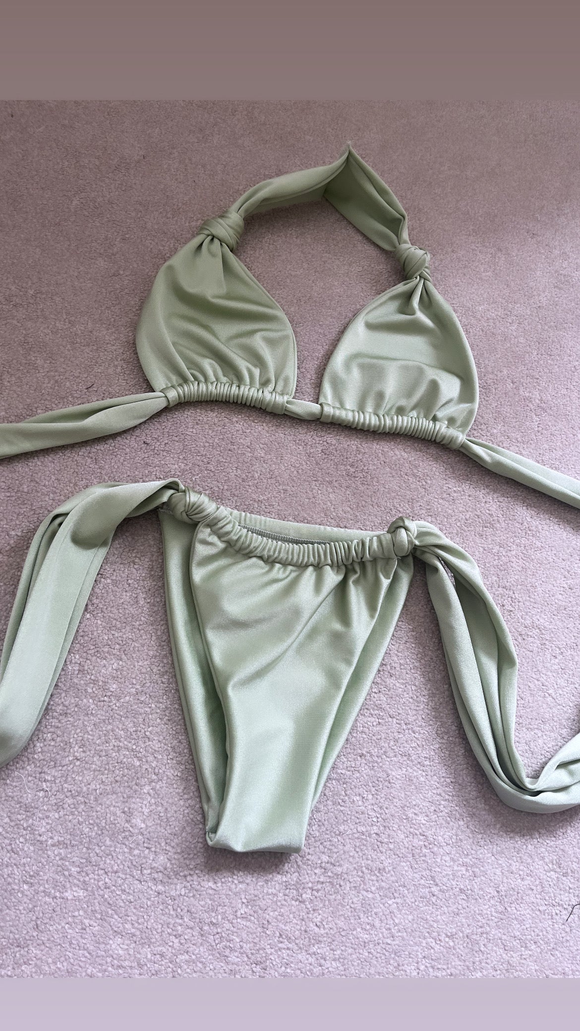 KNOT HALTERNECK BIKINI