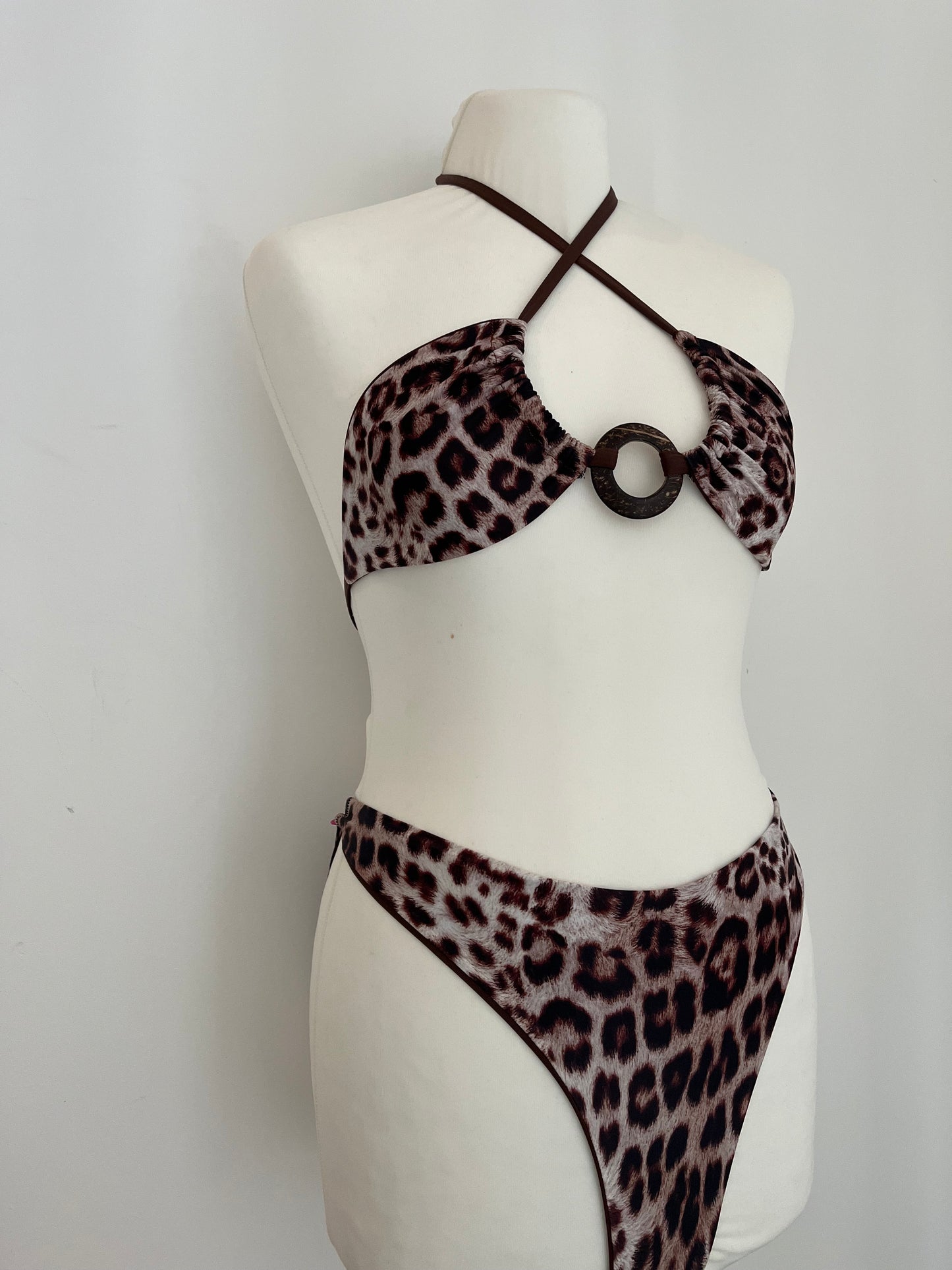 MULTIWAY RING LEOPARD TRIANGLE