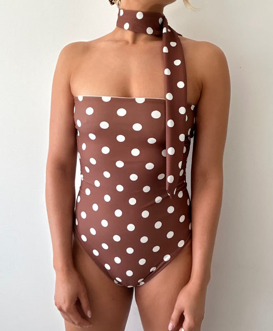 EMME Swimsuit with Neck Tie