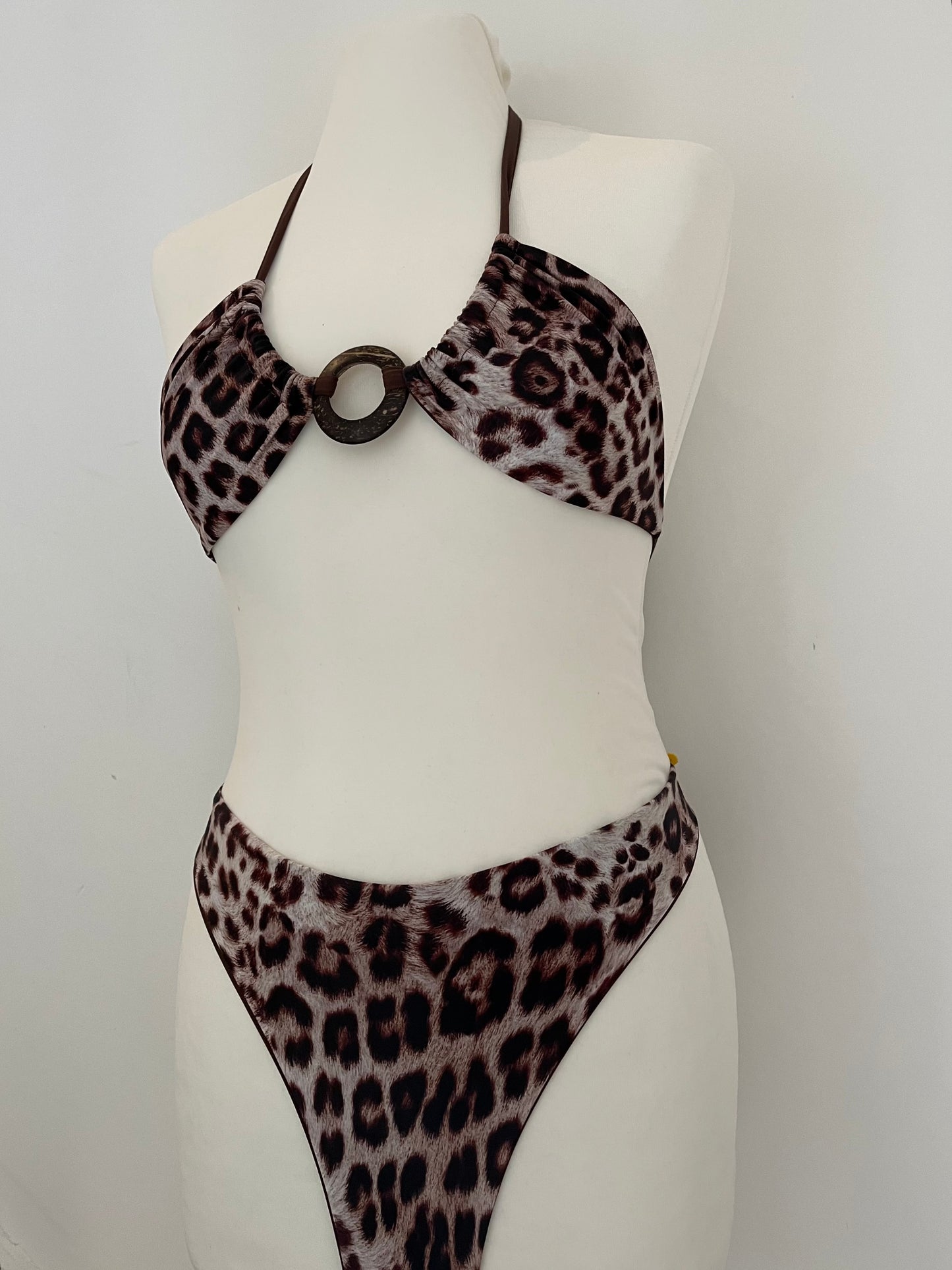 MULTIWAY RING LEOPARD TRIANGLE