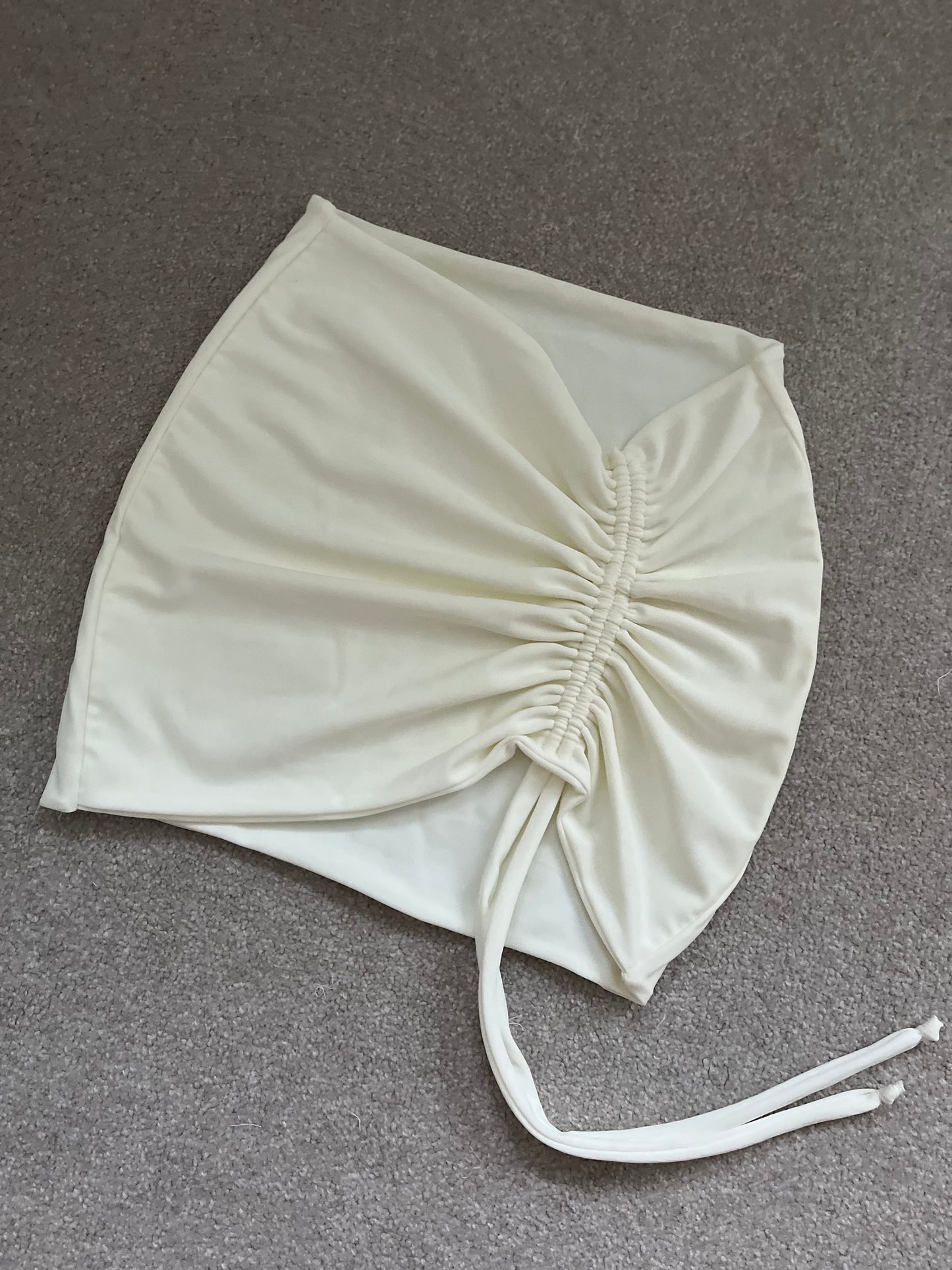 RUCHED SKIRT